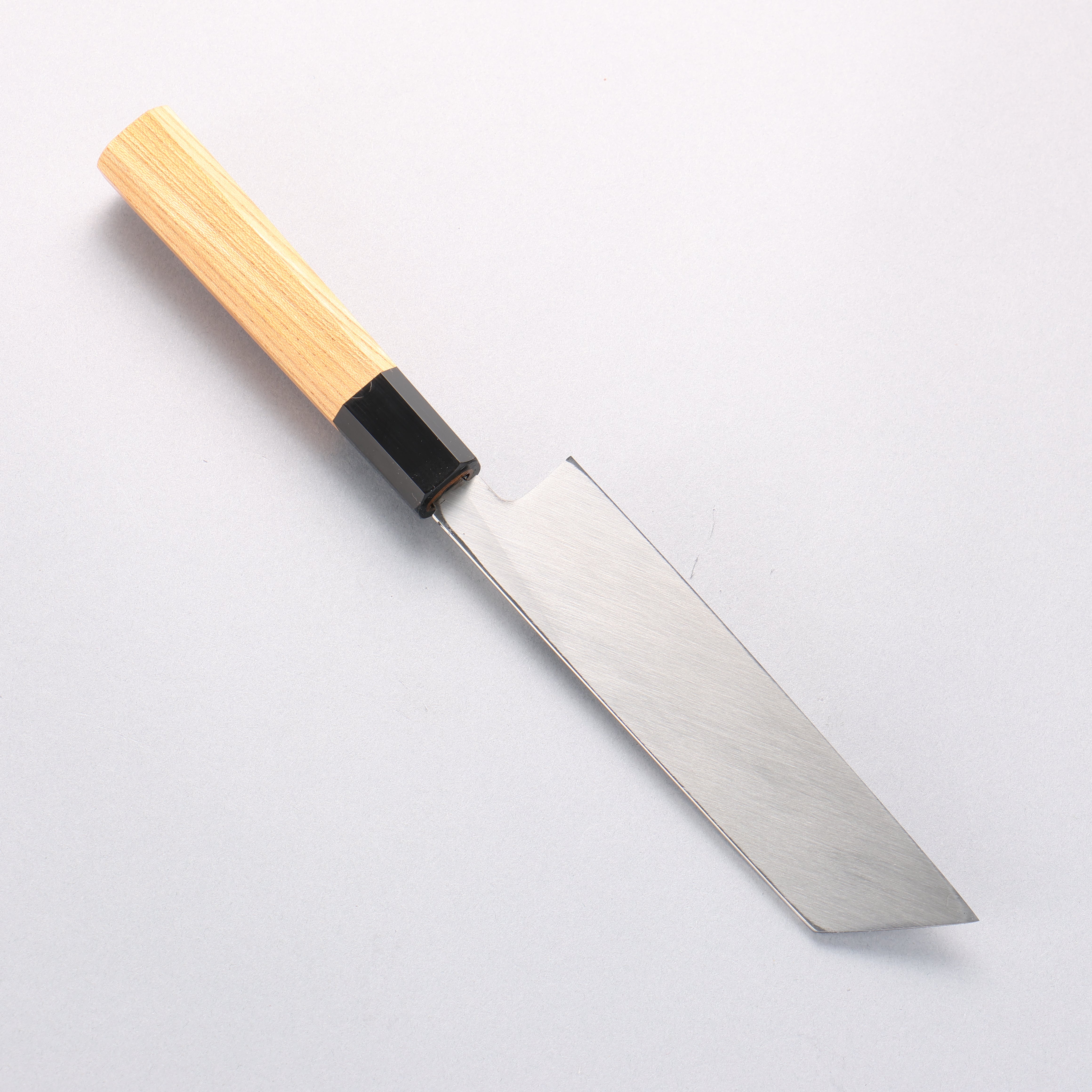 Sakai Takayuki Hakugin INOX Mirrored Finish Mukimono 180mm Yew Handle - Seisuke Knife