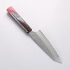 Sakai Takayuki Rinnou VG10 33 Layer Damascus Kengata Santoku160mm Red Lacquered Handle - Seisuke Knife - Slide 2