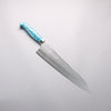 Yu Kurosaki Senko Ei SG2 Hammered Gyuto 270mm Turquoise Handle with Sheath - Seisuke Knife - Slide 1