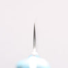 Yu Kurosaki Senko Ei SG2 Hammered Sujihiki 270mm Turquoise Handle with Sheath - Seisuke Knife - Slide 5