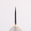 Seisuke Blue Super Black Finished Bunka 180mm Burnt Chestnut (ferrule: Cherry Wood) Handle - Seisuke Knife - Slide 6