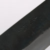 Seisuke Blue Steel No.1 Black Finished Nakiri 165mm Burnt Chestnut (ferrule: Cherry Wood) Handle - Seisuke Knife - Slide 3