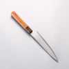Sakai Takayuki Grand Chef Hamon Böhler SP Steel 45 Layer Damascus Petty-Utility 150mm Rosewood (Ferrule: Black Pakka Wood) Handle - Seisuke Knife - Slide 2