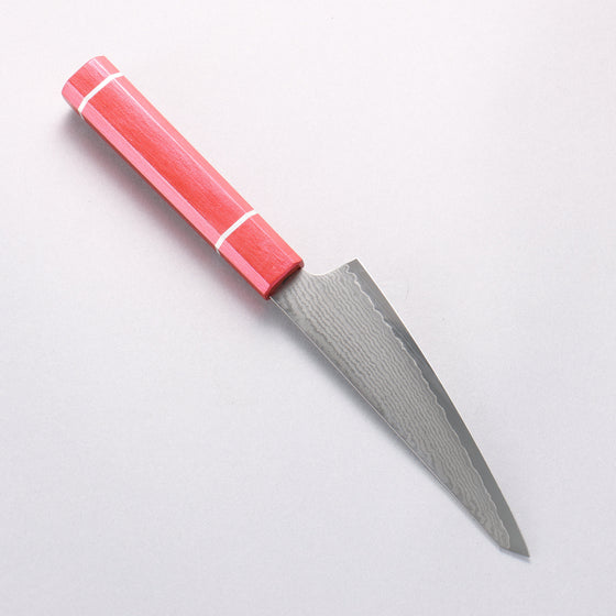 Sakai Takayuki VG10 33 Layer Damascus Sabaki 150mm with Red Handle - Seisuke Knife