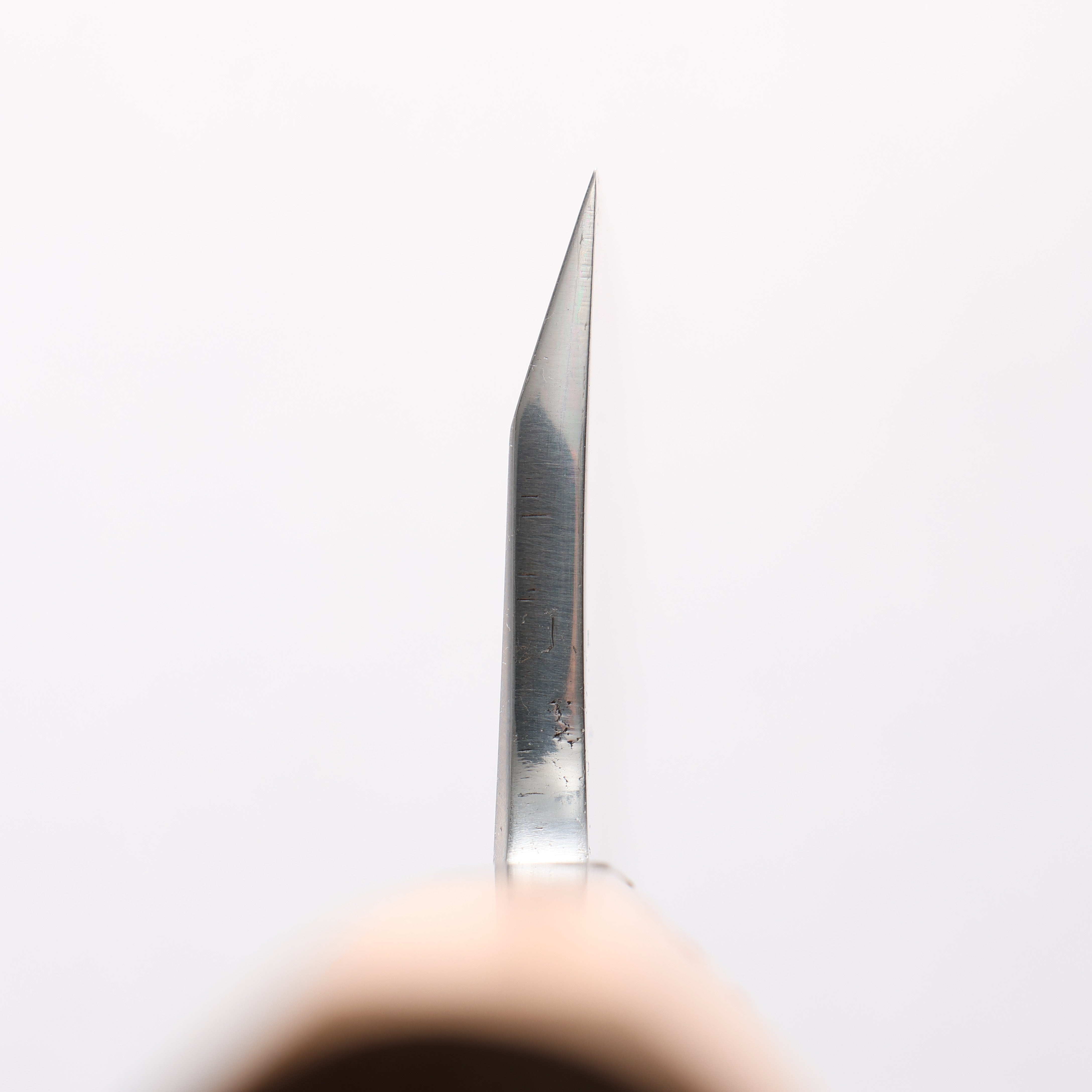 Sakai Takayuki Hakugin INOX Migaki Deba 180mm Yew Wood Handle - Seisuke Knife