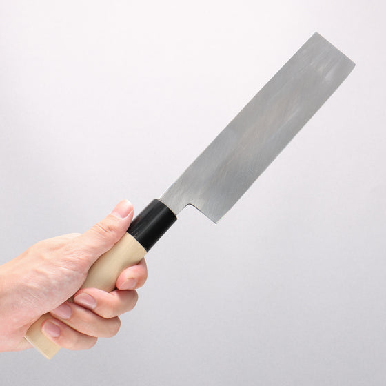 [Left Handed] Sakai Takayuki Kasumitogi White Steel Usuba Japanese Chef Knife - Seisuke Knife
