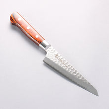 Sakai Takayuki VG10 33 Layer Damascus Sabaki 150mm Mahogany Pakkawood Handle - Seisuke Knife