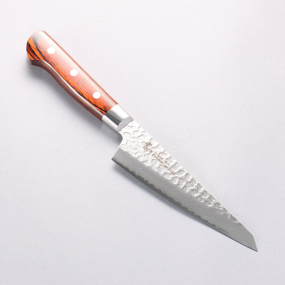Sakai Takayuki VG10 33 Layer Damascus Sabaki 150mm Mahogany Pakkawood Handle - Seisuke Knife
