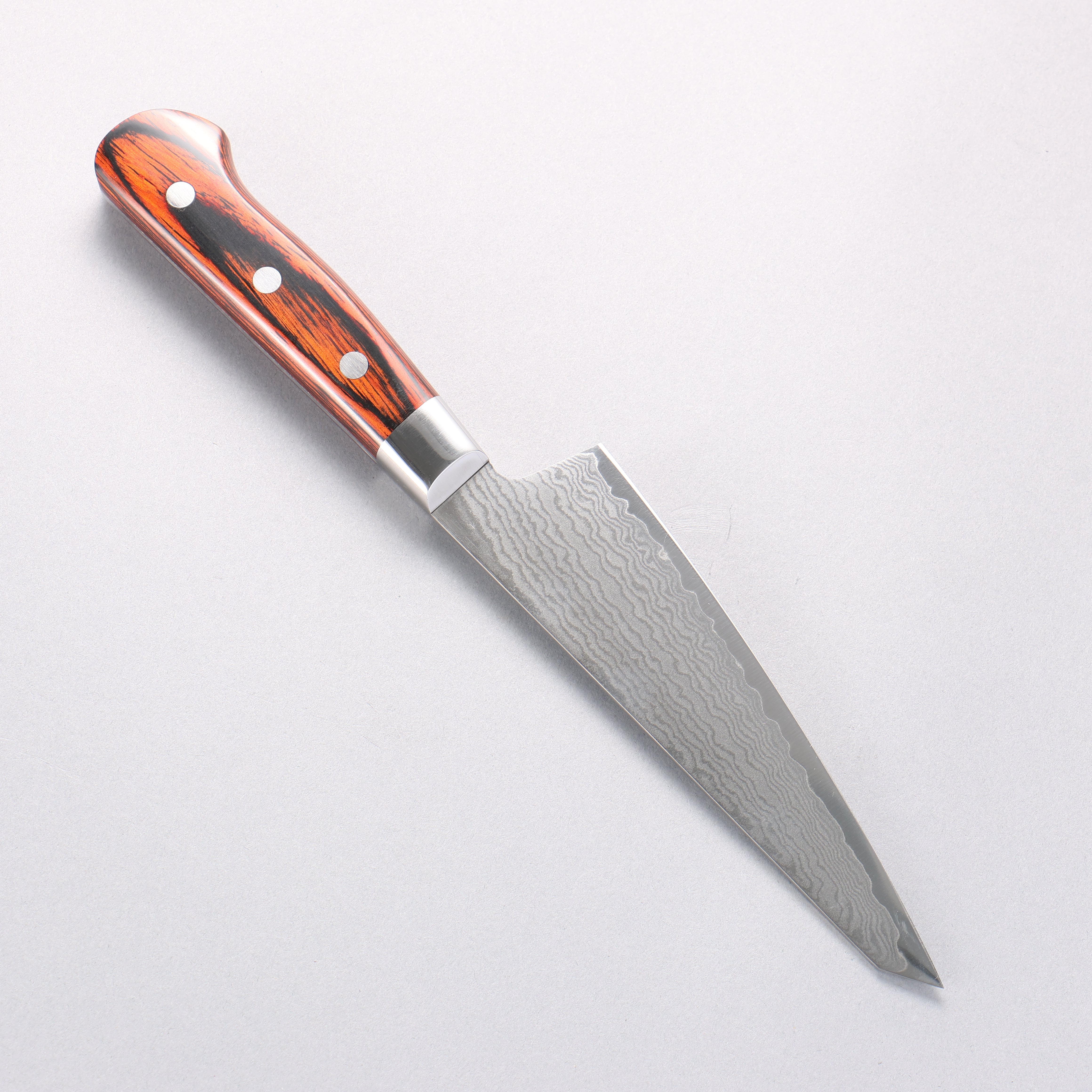 Sakai Takayuki VG10 33 Layer Damascus Sabaki 150mm Mahogany Pakkawood Handle - Seisuke Knife