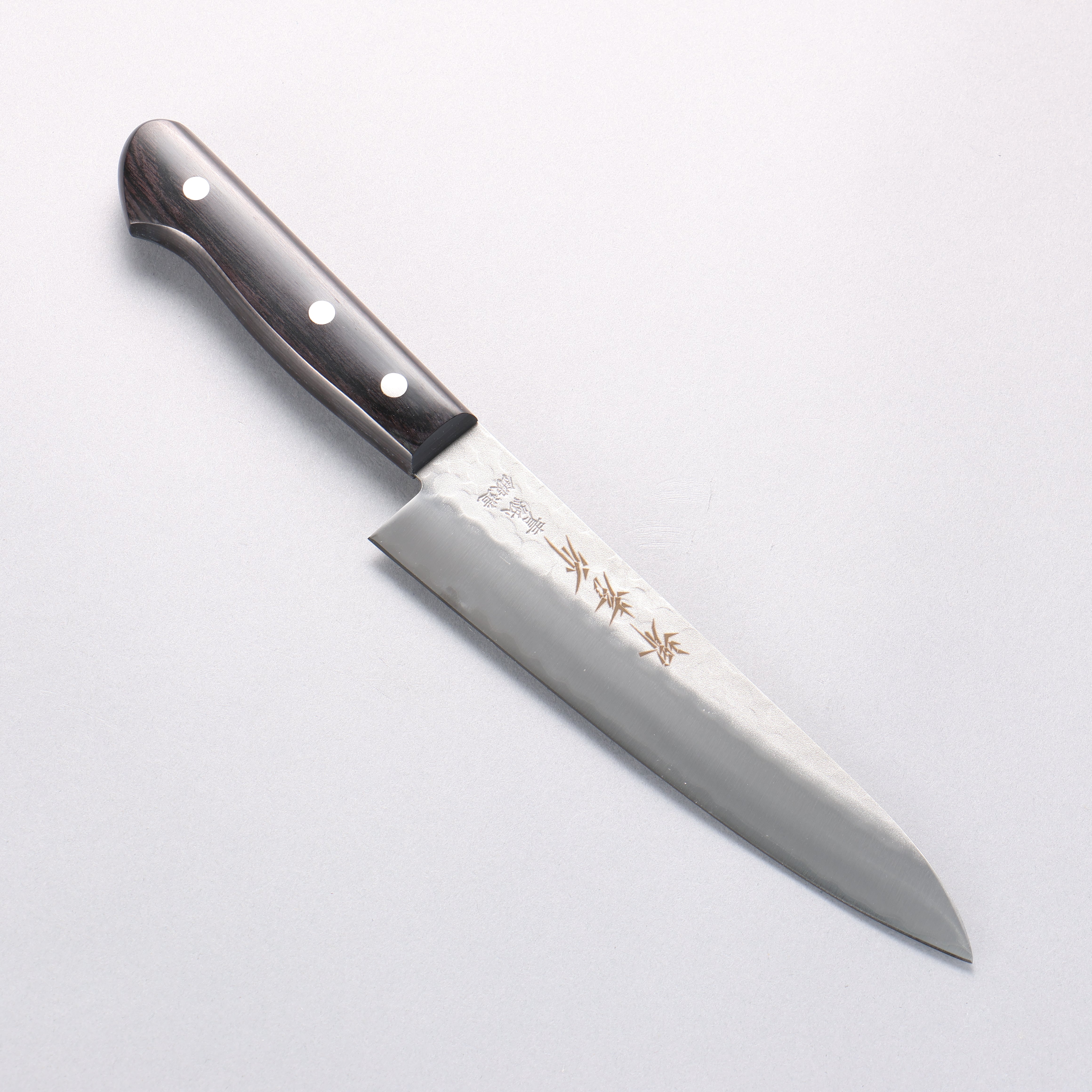 Sakai Takayuki Blue Steel Hammered 3 Layer Gyuto 180mm - Seisuke Knife