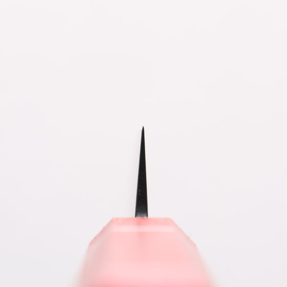 Sakai Takayuki Kurokage VG10 Hammered Teflon Coating Petty-Utility 150mm Live oak Lacquered (Kouseki) Handle - Seisuke Knife