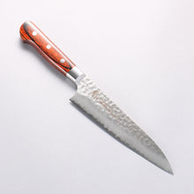  Sakai Takayuki VG10 33 Layer Damascus Gyuto 180mm Mahogany Pakkawood Handle - Seisuke Knife