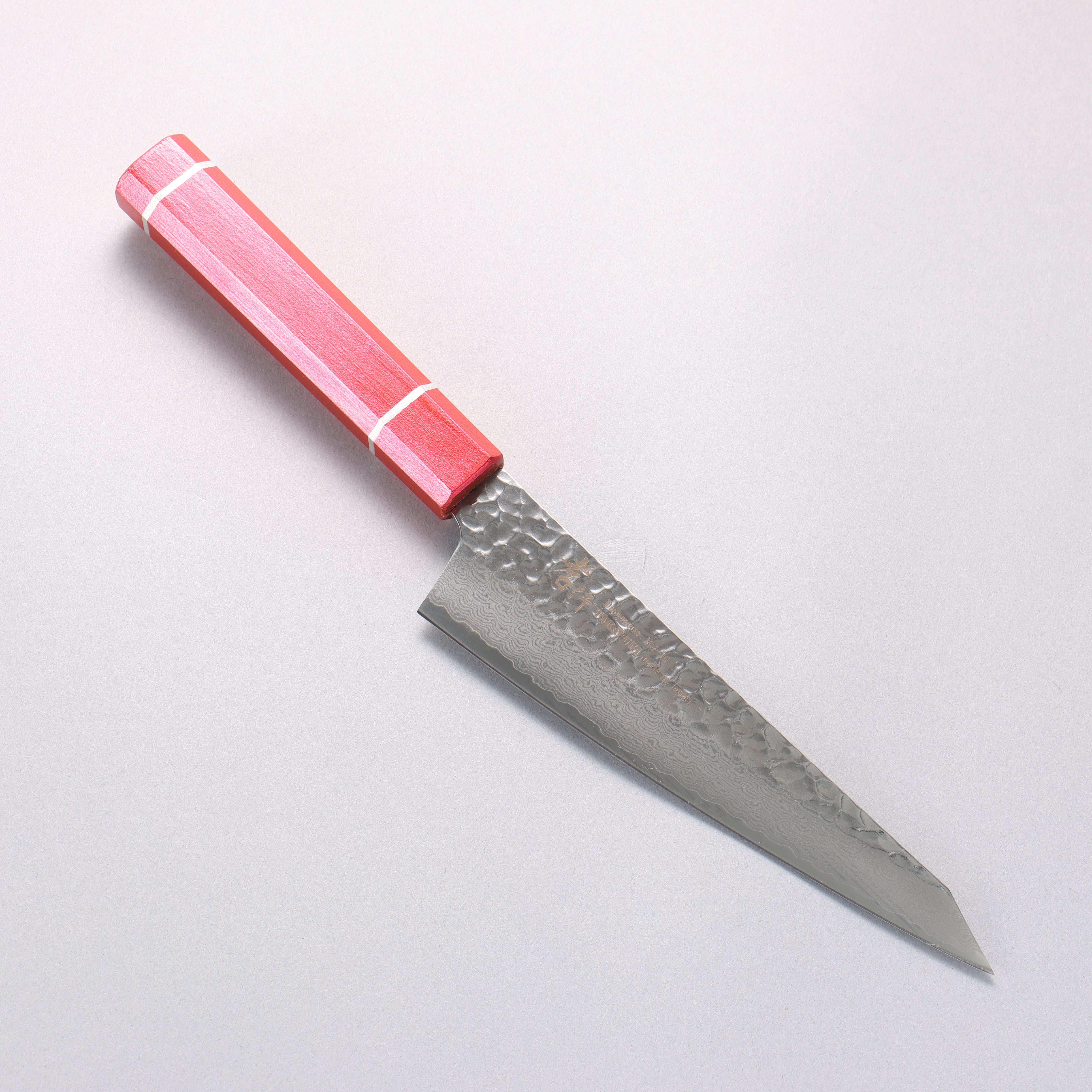 Sakai Takayuki VG10 33 Layer Damascus Sabaki 180mm Live oak Lacquered (Kouseki) Handle - Seisuke Knife