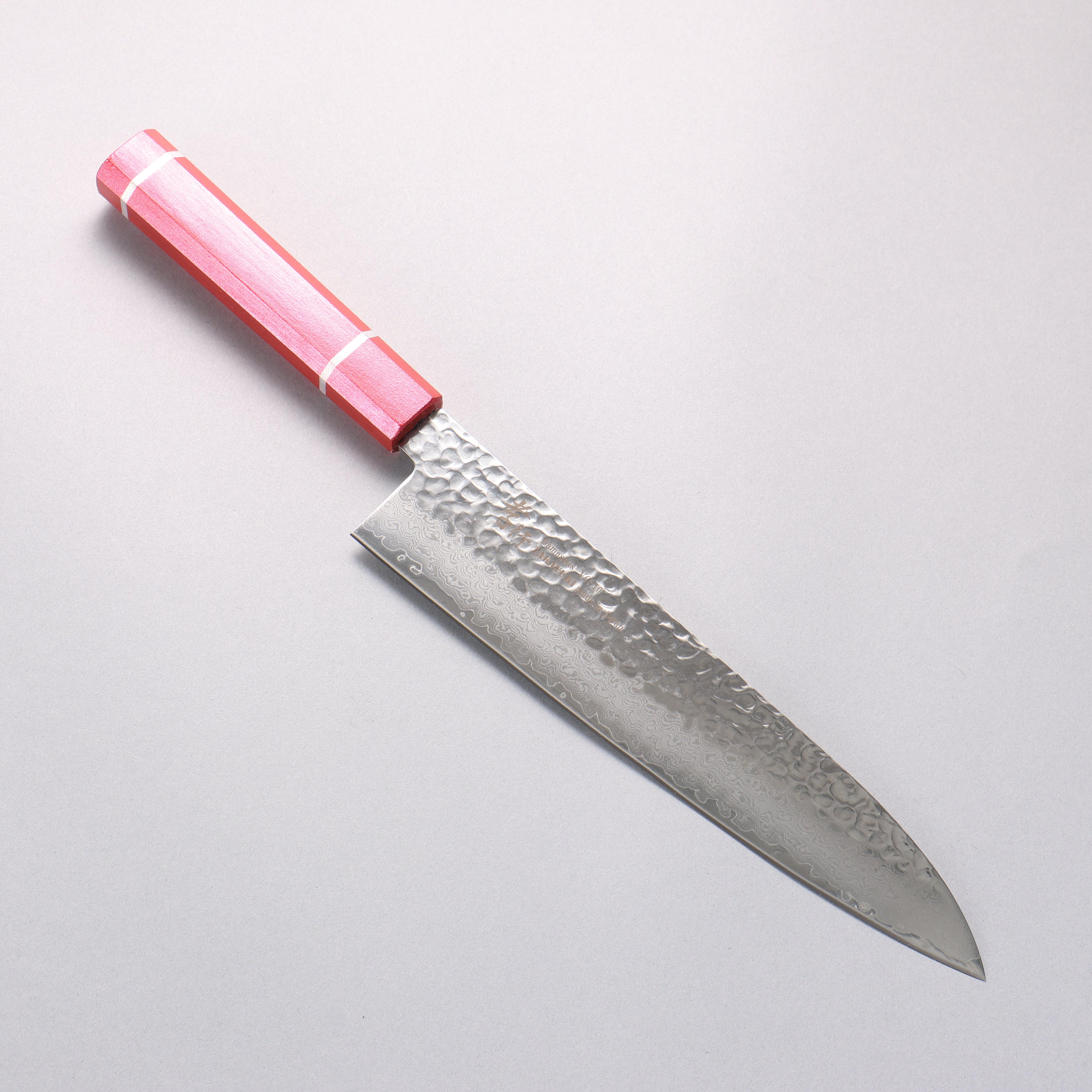 Sakai Takayuki VG10 33 Layer Damascus Gyuto 240mm Live oak Lacquered (Kouseki) Handle - Seisuke Knife