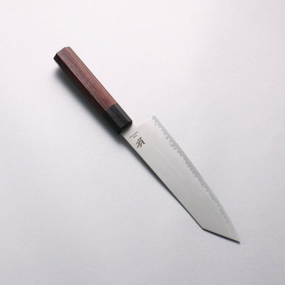 Seisuke VG10 Kiritsuke Santoku 180mm Rosewood (Ferrule: Black Pakka Wood) Handle - Seisuke Knife