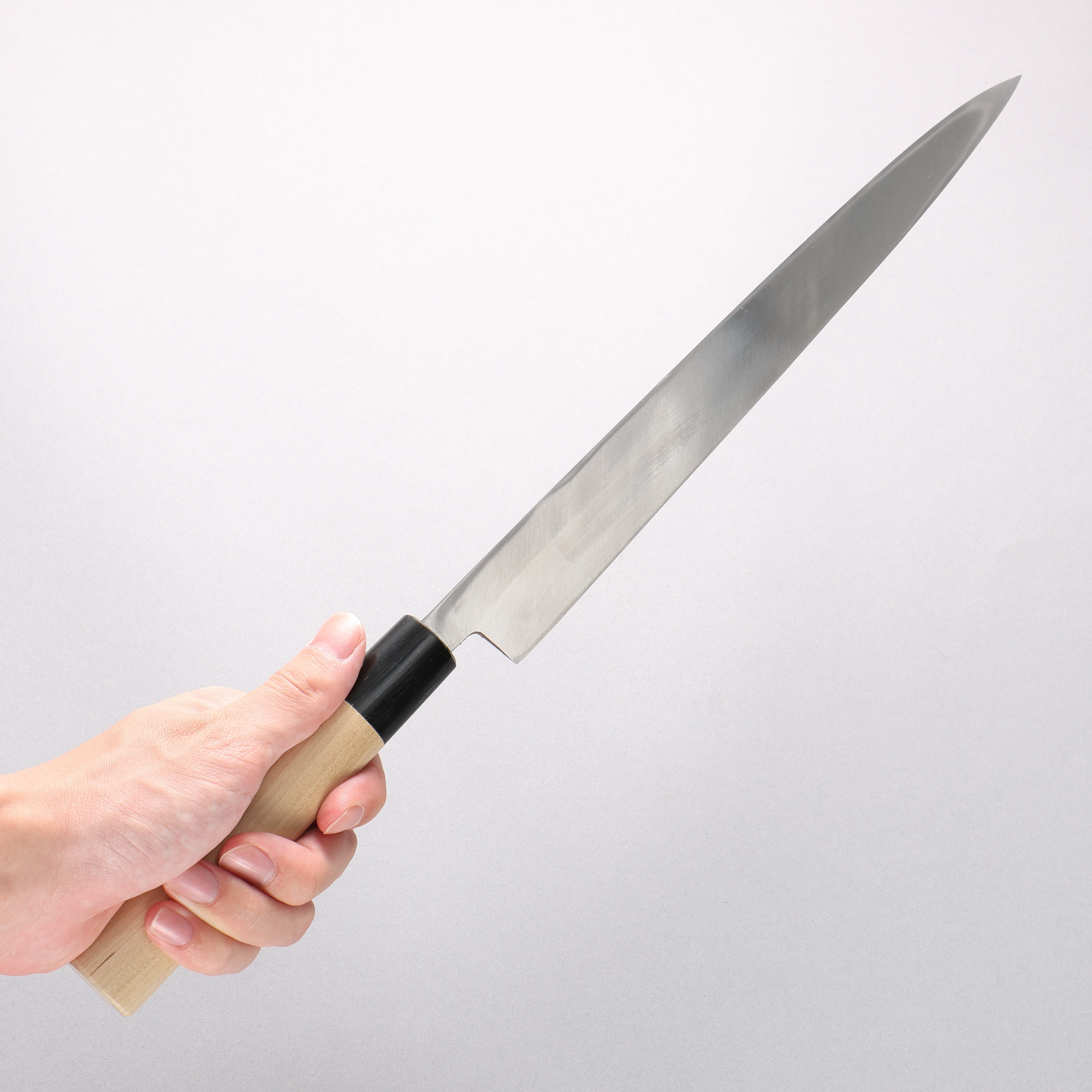 Sakai Takayuki [Left Handed] Kasumitogi White Steel Fuguhiki - Seisuke Knife
