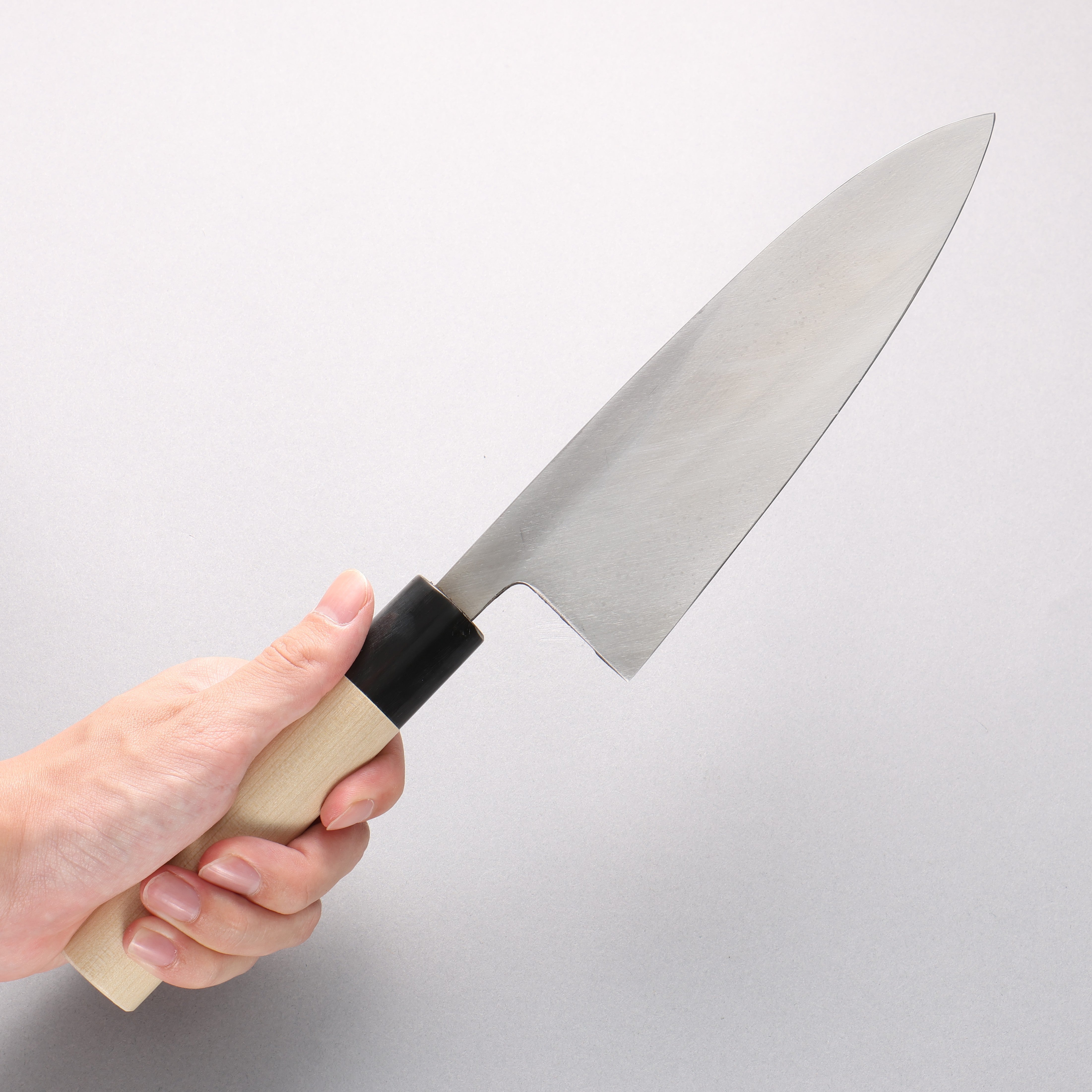 [Left Handed] Sakai Takayuki Kasumitogi White Steel Deba Japanese Chef Knife - Seisuke Knife