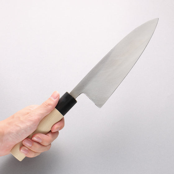 [Left Handed] Sakai Takayuki Kasumitogi White Steel Deba Japanese Chef Knife - Seisuke Knife