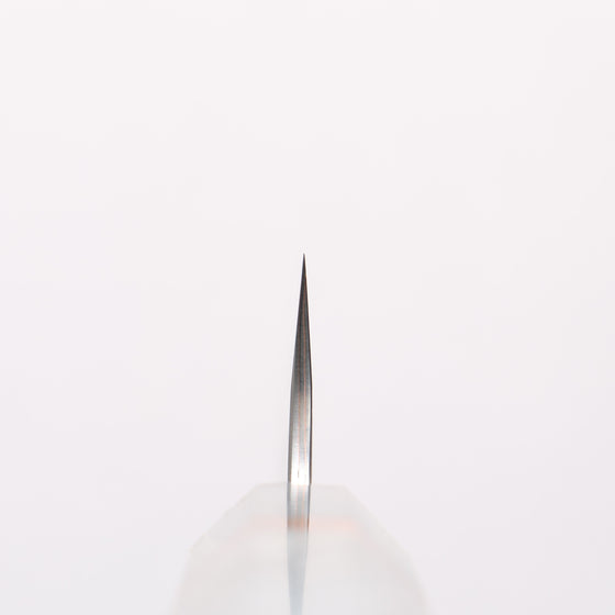 Yu Kurosaki Fujin V-Toku2 Hammered Black Finished Petty-Utility 150mm Stabilized wood (With Acrylic Ring) Handle - Seisuke Knife
