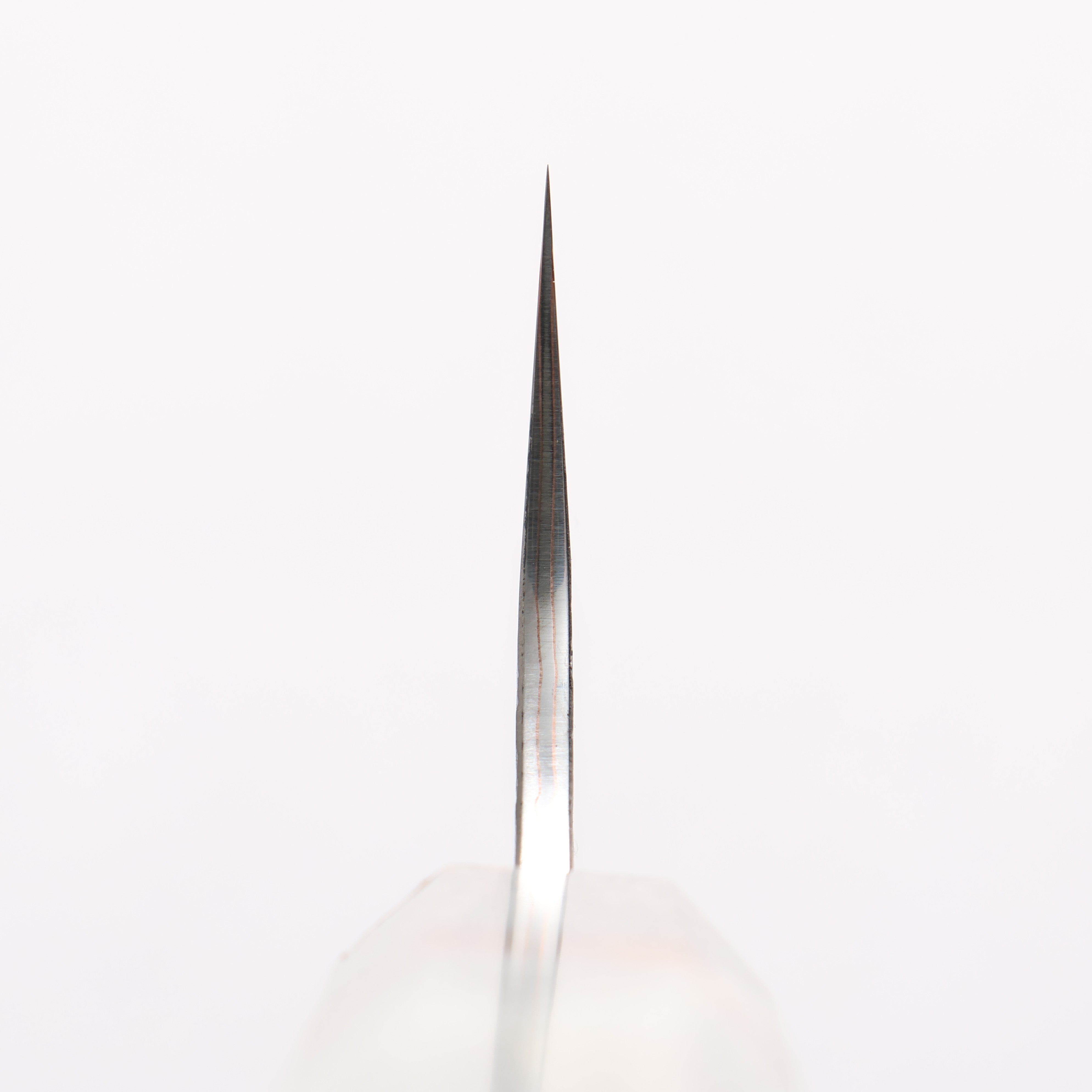 Yu Kurosaki Fujin V-Toku2 Hammered Black Finished Bunka 170mm Stabilized wood (With Acrylic Ring) Handle - Seisuke Knife