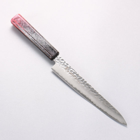 Sakai Takayuki Rinnou VG10 33 Layer Damascus Petty-Utility180mm Red Lacquered Handle - Seisuke Knife