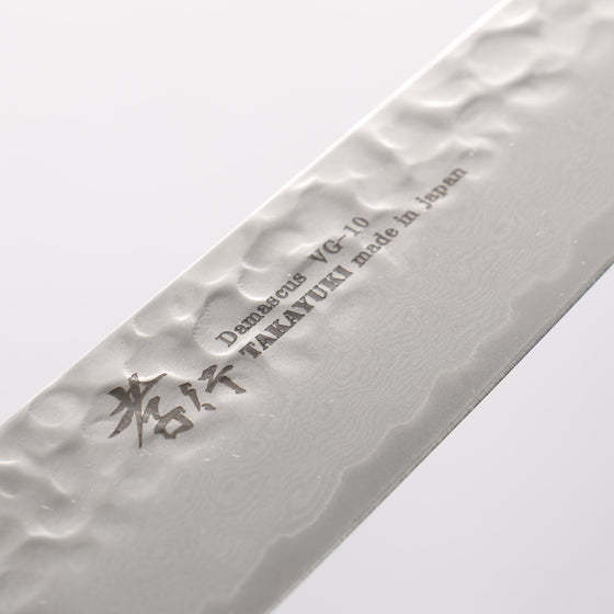 Sakai Takayuki Rinnou VG10 33 Layer Damascus Petty-Utility180mm Red Lacquered Handle - Seisuke Knife