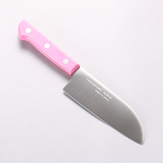 Sakai Takayuki Molybdenum Kitchen Knife for Kids (Pink) - Seisuke Knife