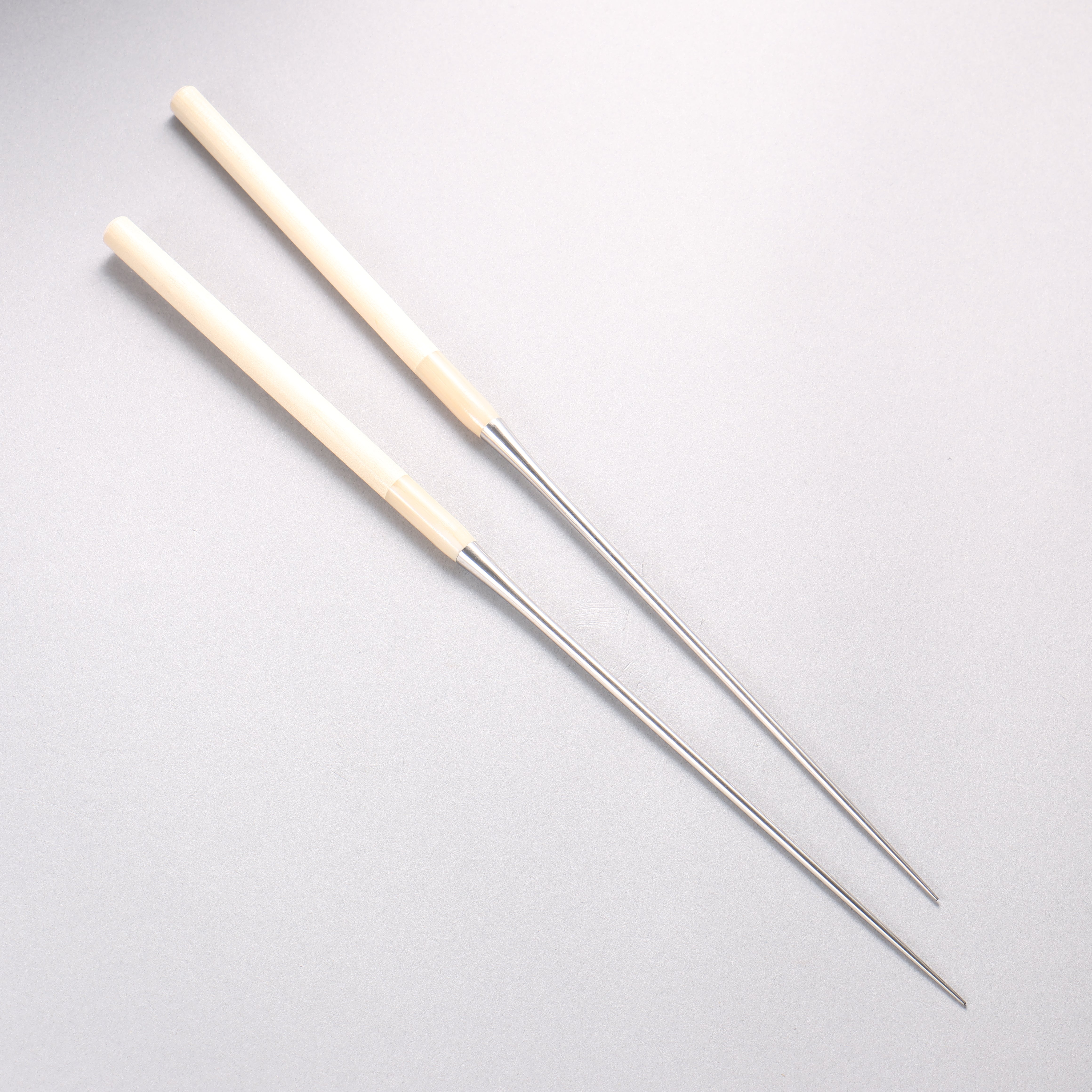 Moribashi Japanese Cooking Chopstick with Magnolia & Water Buffalo Horn Handle - Seisuke Knife