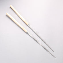 Moribashi Japanese Cooking Chopstick with Magnolia & Water Buffalo Horn Handle - Seisuke Knife