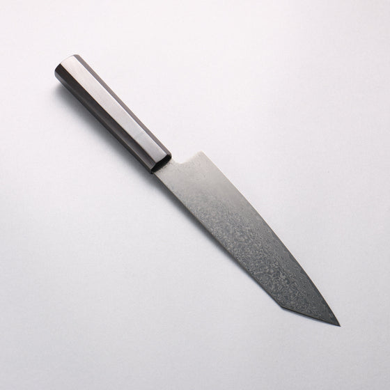 Seisuke Dark Horse SG2 Black Damascus Kiritsuke Santoku 180mm Black Pakka wood Handle - Seisuke Knife