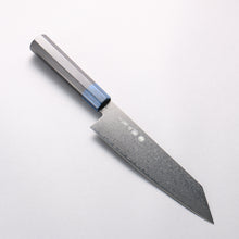  Higuchi SG2 Black Damascus Kiritsuke Santoku 180mm Black Pakka wood Handle - Seisuke Knife