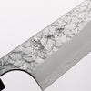 Yoshimi Kato Minamo SG2 Hammered Petty-Utility 120mm Ebony Wood(With White Ring) Handle - Seisuke Knife - Slide 3