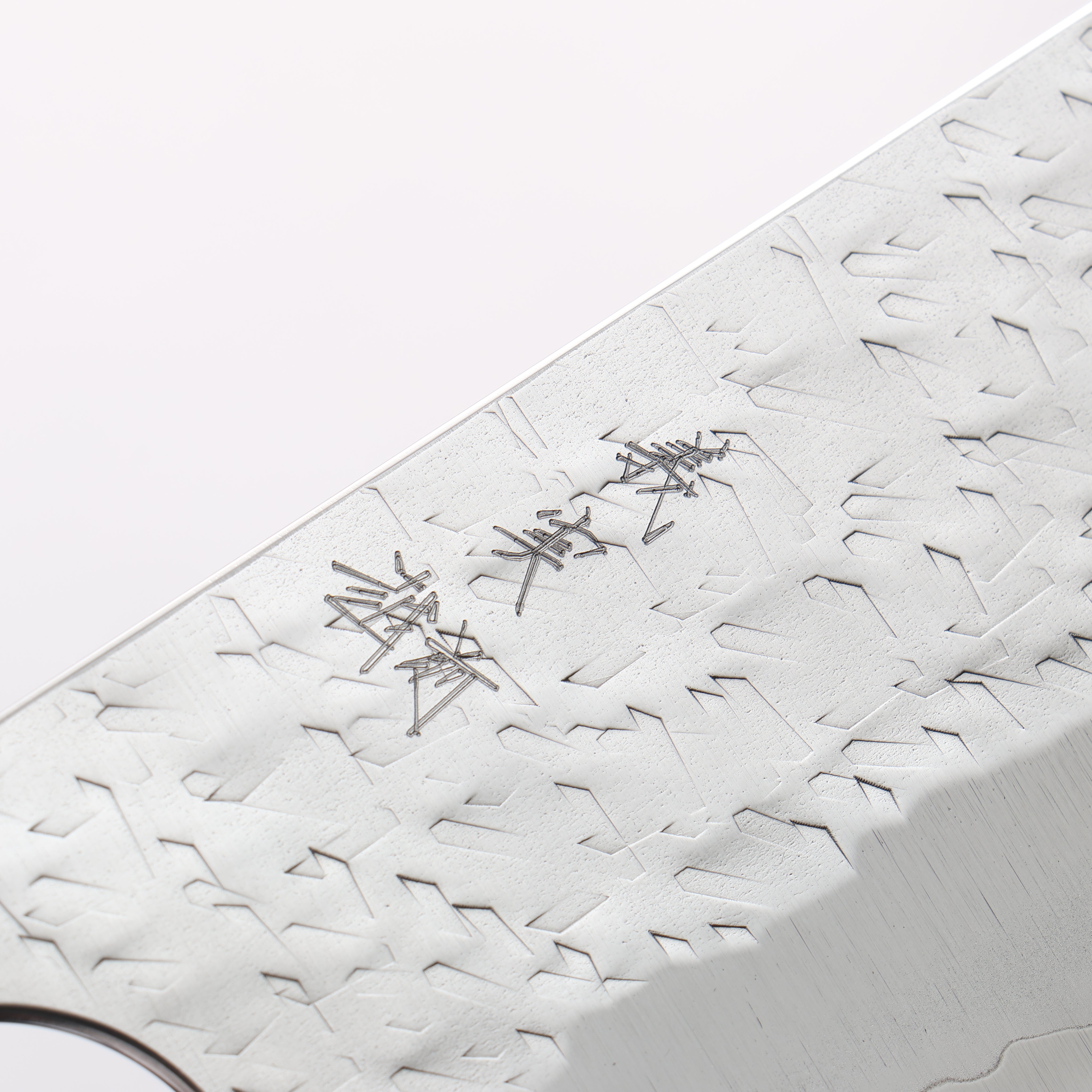 Yoshimi Kato Hyo SG2 Hammered Nakiri 165mm Burnt Chestnut & Shitan Handle - Seisuke Knife