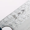 Yoshimi Kato Minamo SG2 Hammered Santoku 170mm Ebony (ferrule: Blue Marble Resin) Handle - Seisuke Knife - Slide 3
