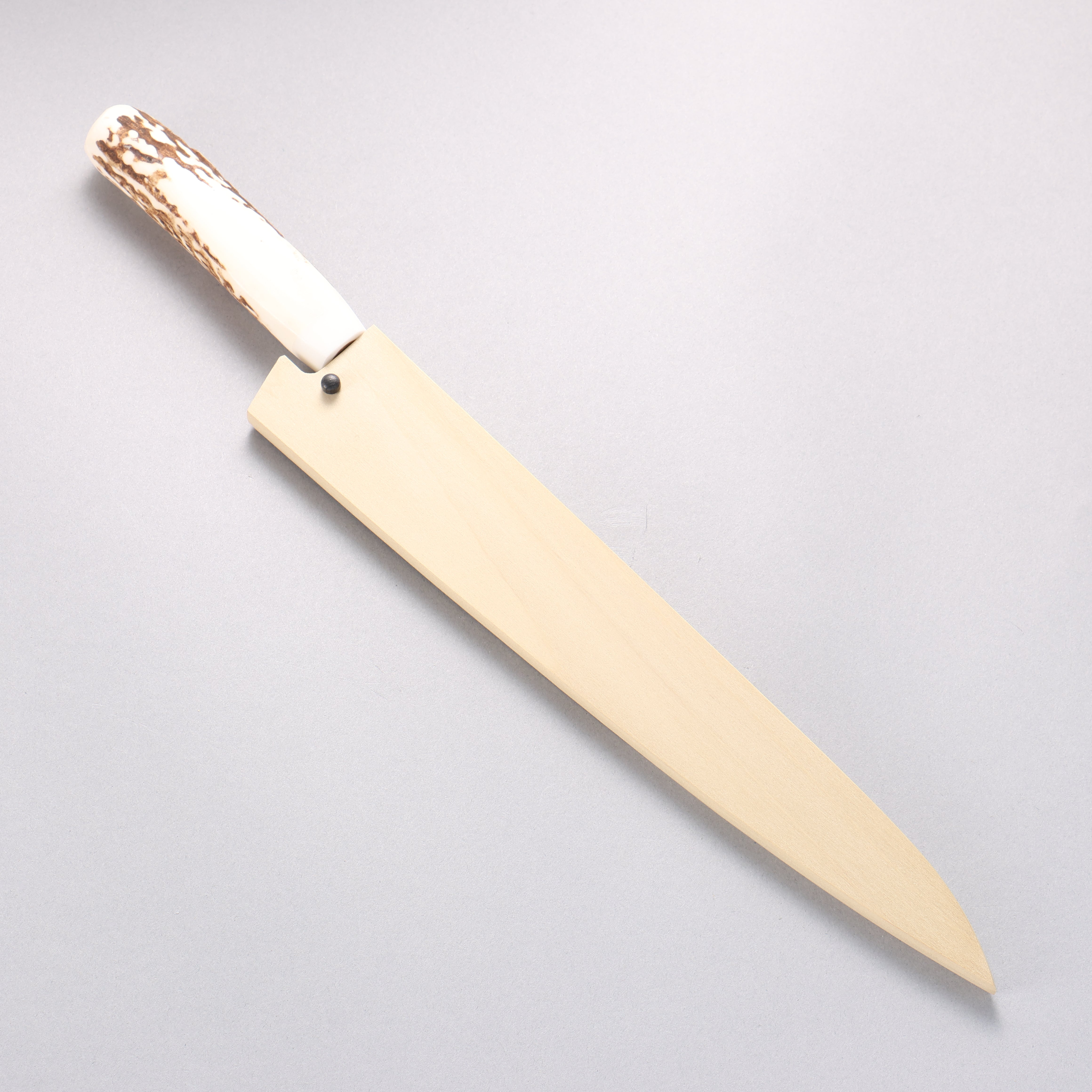 Sakai Takayuki VG10 33 Layer Damascus Sujihiki 240mm Cow Bone Handle with Sheath - Seisuke Knife