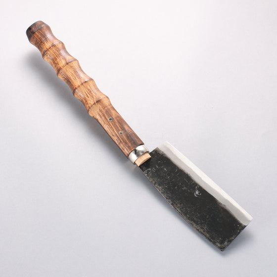 Sakai Takayuki Carbon Steel Black Finished Nata Hatchet Without Guard - Seisuke Knife