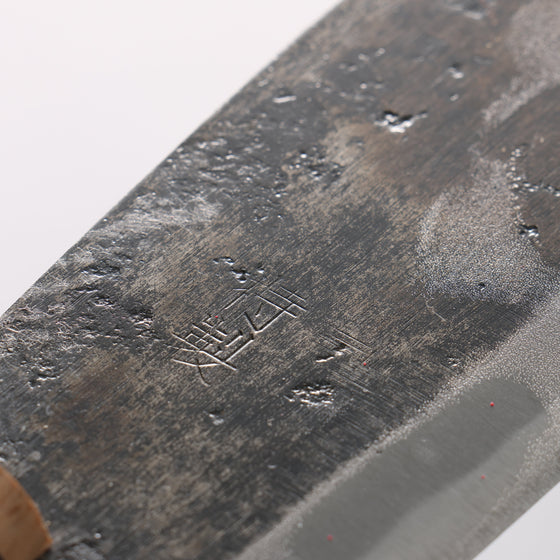 Sakai Takayuki Carbon Steel Black Finished Nata Hatchet Without Guard - Seisuke Knife