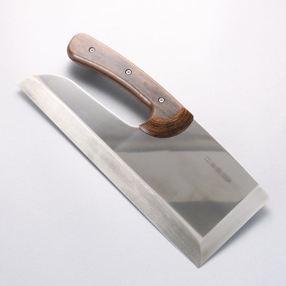 Sakai Takayuki Molybdenum Steel Mirrored Soba knife Japanese Chef Knife 330mm with Drop Handle - Seisuke Knife