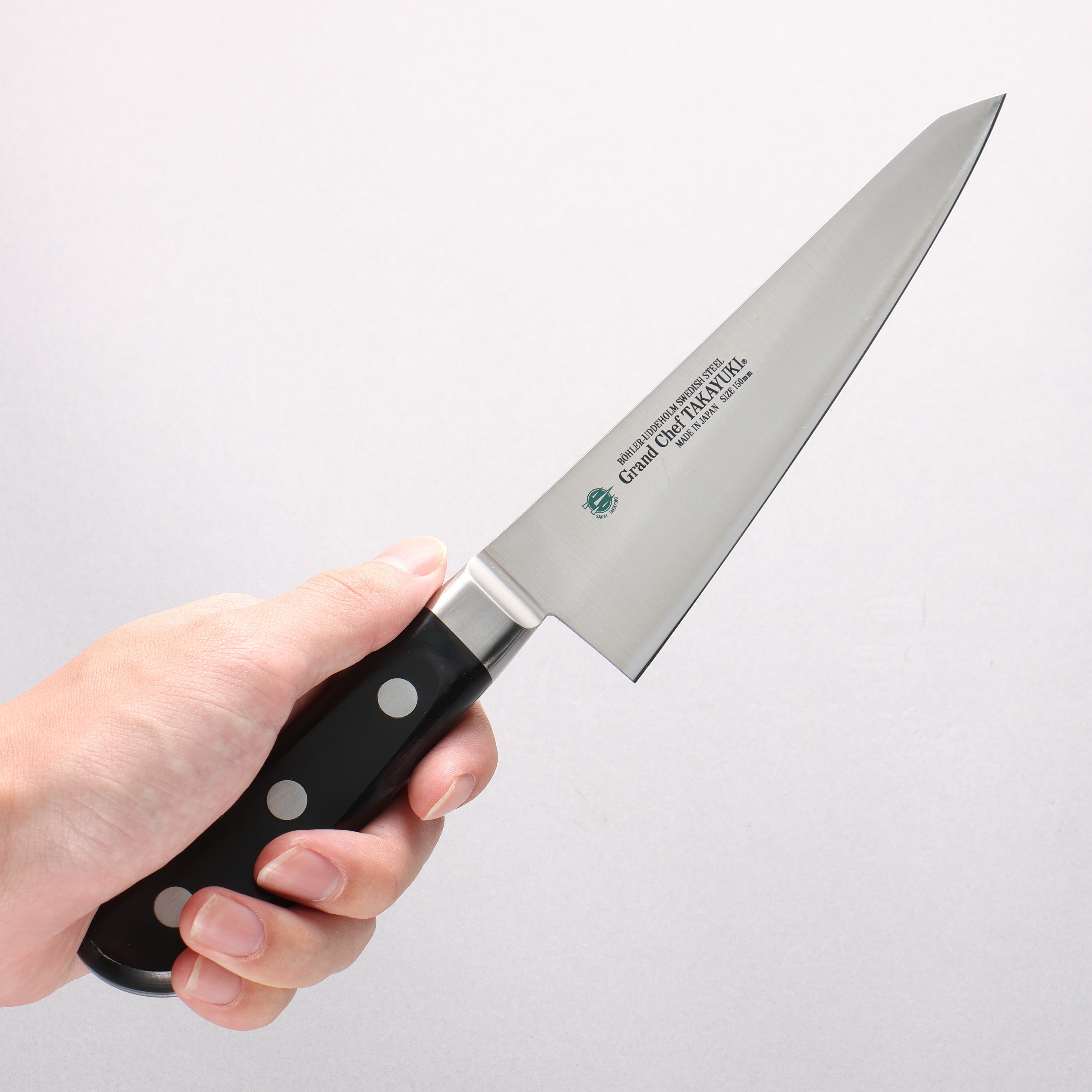 Sakai Takayuki Grand Chef Swedish Steel-STN Honesuki Boning 150mm - Seisuke Knife
