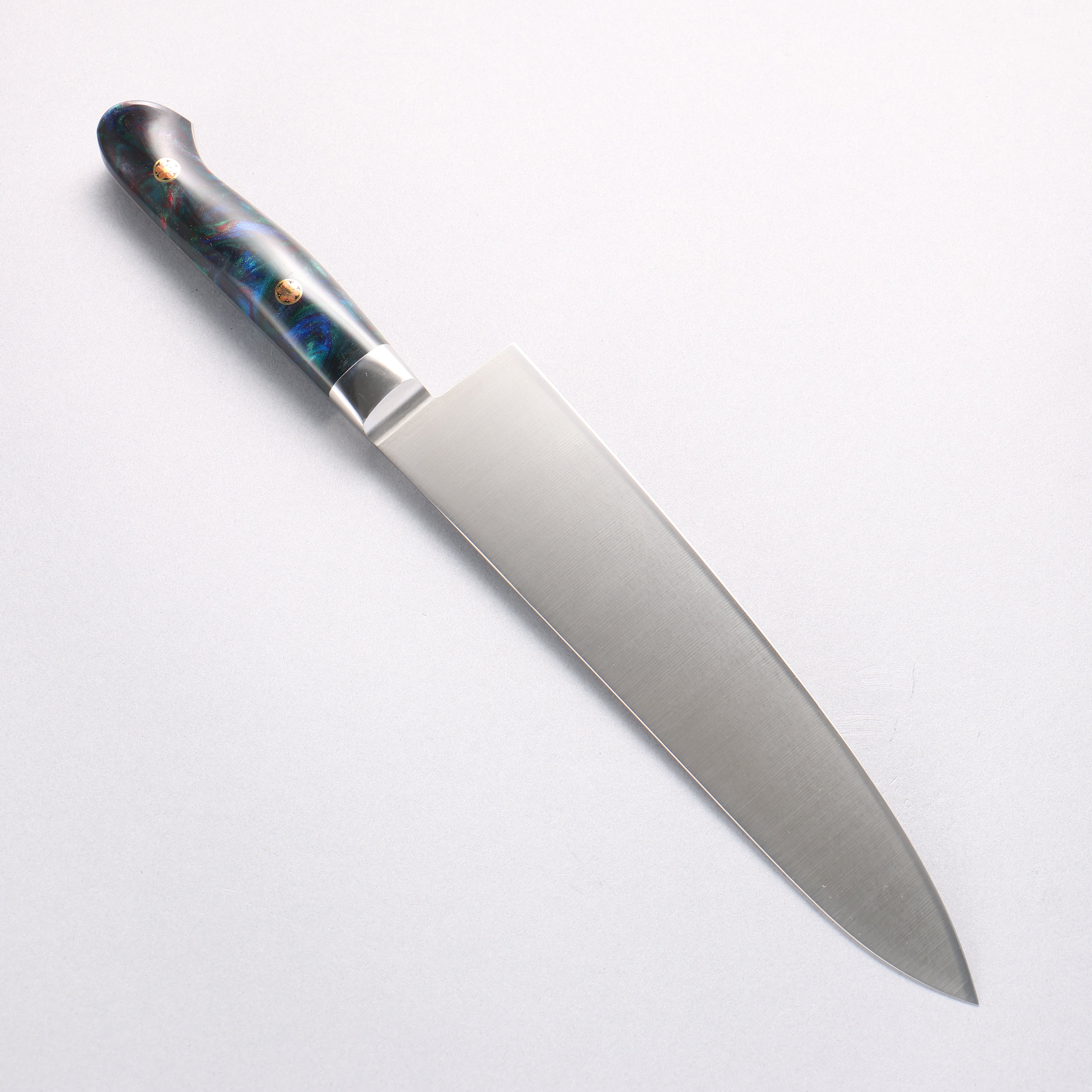 Sakai Takayuki Grand Chef SP Uddeholm Swedish stain-resistant steel Gyuto Salmon 210mm SP Type III (Galaxy) Handle - Seisuke Knife