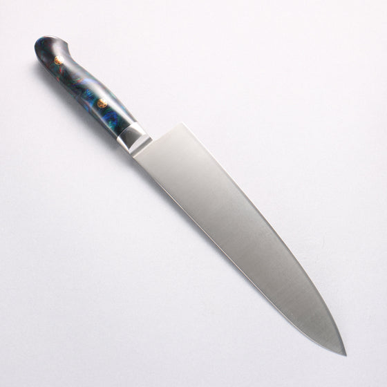 Sakai Takayuki Grand Chef SP Uddeholm Swedish stain-resistant steel Gyuto Salmon 210mm SP Type III (Galaxy) Handle - Seisuke Knife