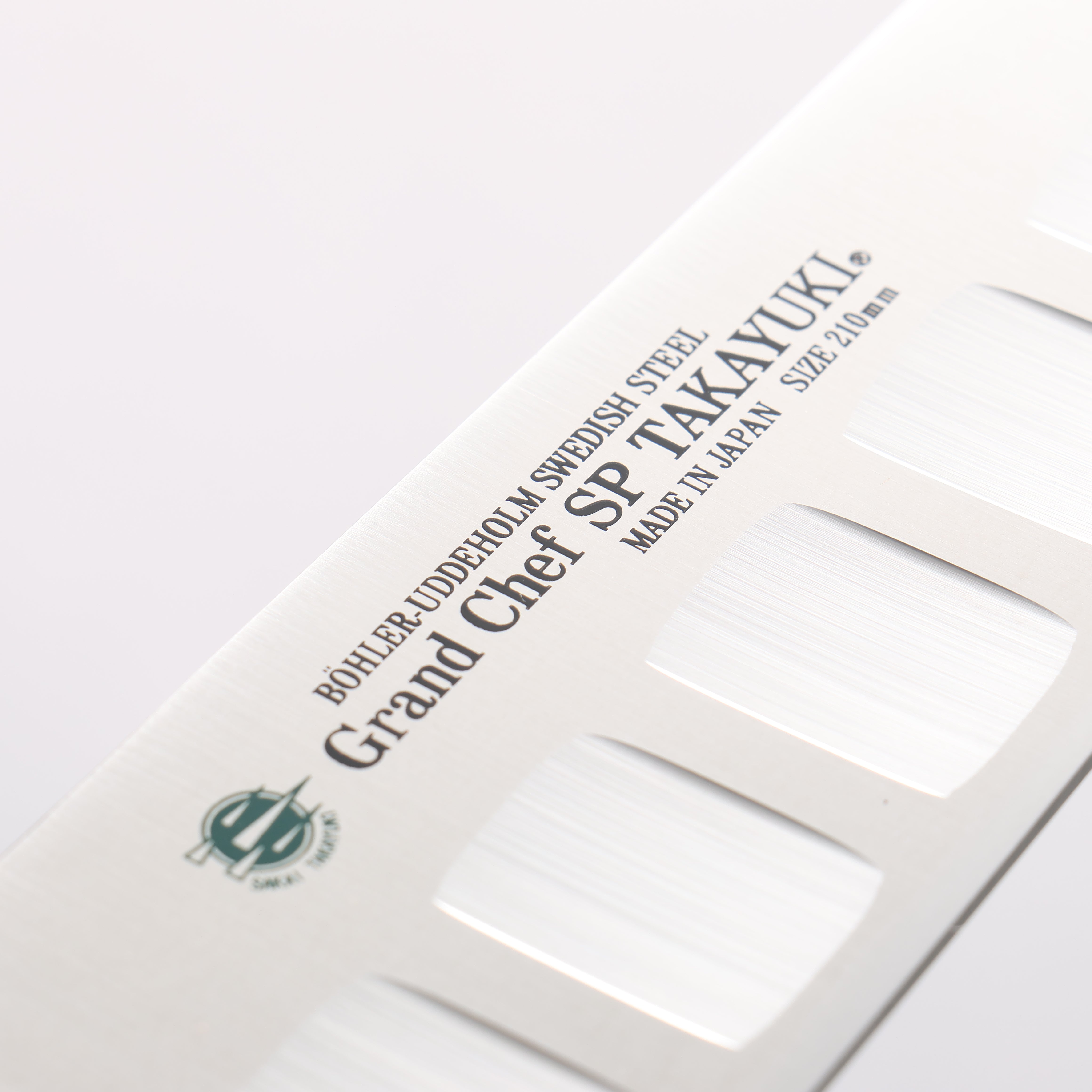 Sakai Takayuki Grand Chef SP Uddeholm Swedish stain-resistant steel Gyuto Salmon 210mm SP Type III (Galaxy) Handle - Seisuke Knife