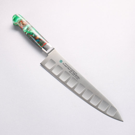 Sakai Takayuki Grand Chef SP Uddeholm Swedish stain-resistant steel Gyuto Salmon 210mm SP Type III (Jungle) Handle - Seisuke Knife