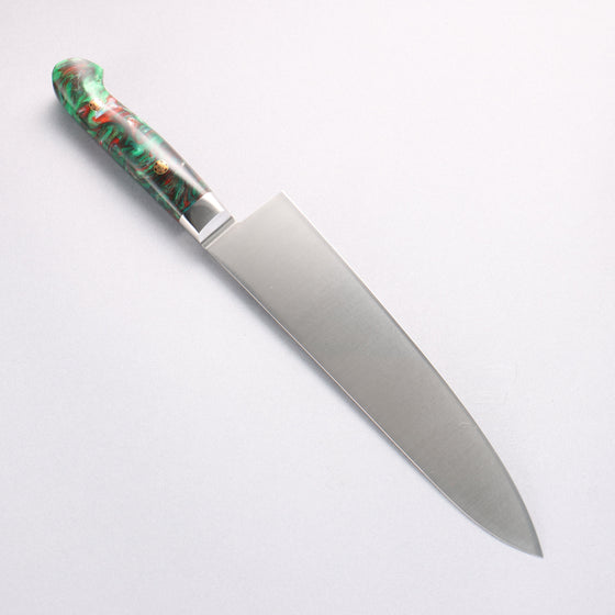 Sakai Takayuki Grand Chef SP Uddeholm Swedish stain-resistant steel Gyuto Salmon 210mm SP Type III (Jungle) Handle - Seisuke Knife