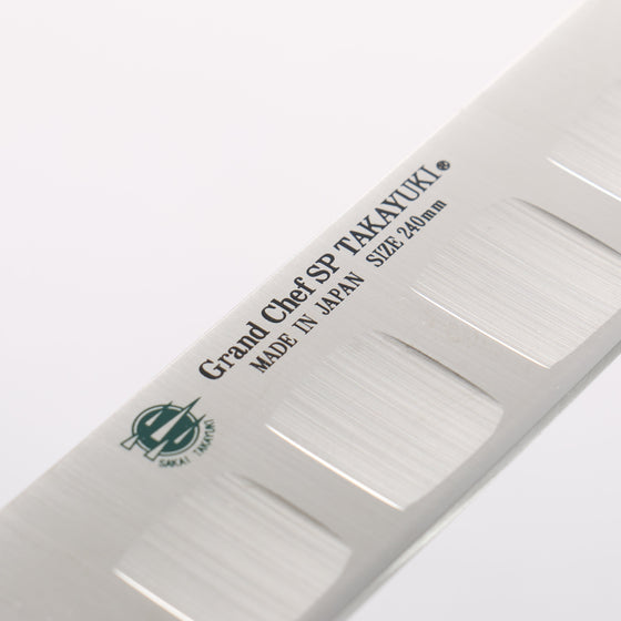 Sakai Takayuki Grand Chef SP Uddeholm Swedish stain-resistant steel Sujihiki Salmon 240mm SP Type III (Pearl) Handle - Seisuke Knife