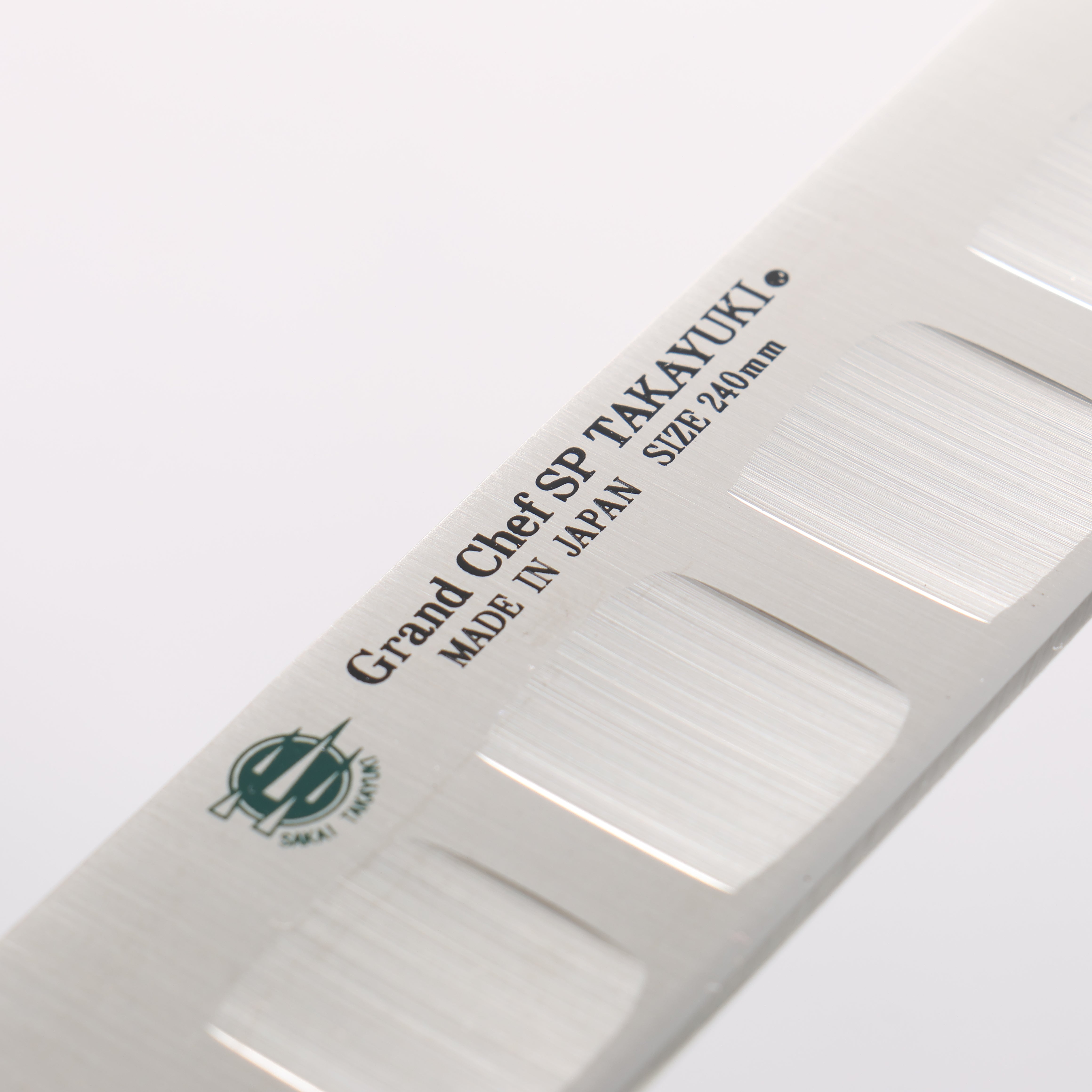 Sakai Takayuki Grand Chef SP Uddeholm Swedish stain-resistant steel Sujihiki Salmon 240mm SP Type III (Jungle) Handle - Seisuke Knife