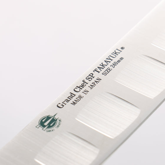 Sakai Takayuki Grand Chef SP Uddeholm Swedish stain-resistant steel Sujihiki Salmon 240mm SP Type III (Volcano) Handle - Seisuke Knife