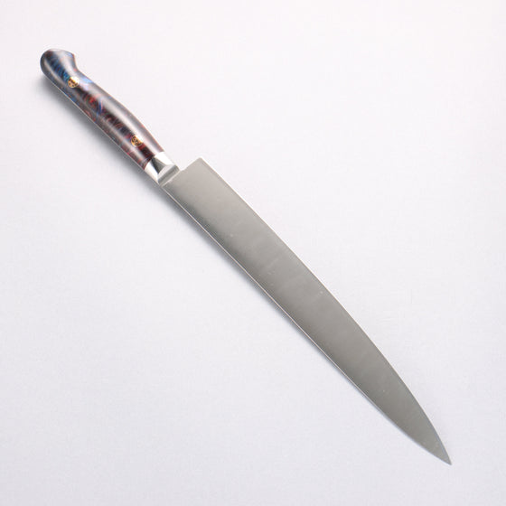 Sakai Takayuki Grand Chef SP Uddeholm Swedish stain-resistant steel Sujihiki Salmon 240mm SP Type III (Galaxy) Handle - Seisuke Knife