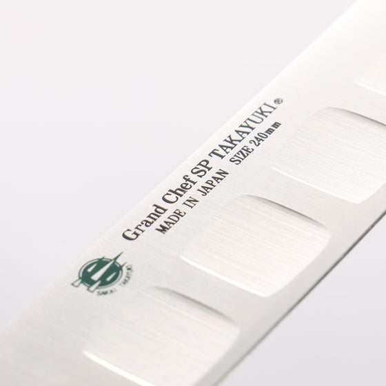 Sakai Takayuki Grand Chef SP Uddeholm Swedish stain-resistant steel Sujihiki Salmon 240mm SP Type III (Galaxy) Handle - Seisuke Knife