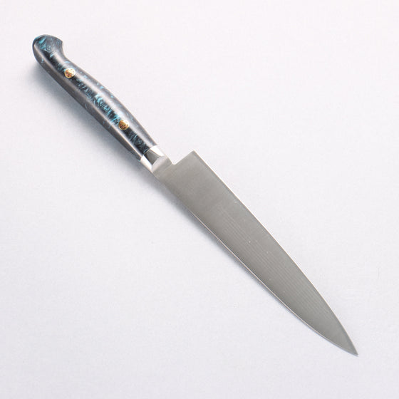 Sakai Takayuki Grand Chef SP Uddeholm Swedish stain-resistant steel Petty-Utility Salmon 150mm SP Type III (Ocean) Handle - Seisuke Knife